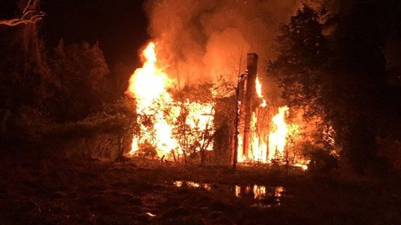 The fire was reported under control shortly after 4 a.m. (Source: Hanover County Fire EMS)
