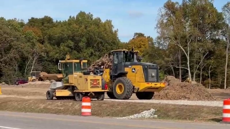 Henrico County officials broke ground on two infrastructure projects on Wednesday, Oct. 28.