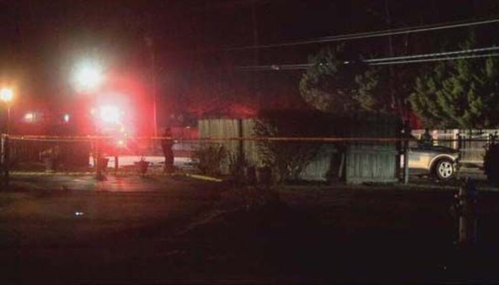 Police work the scene of a fatal crash Thursday night. (Source: NBC12)
