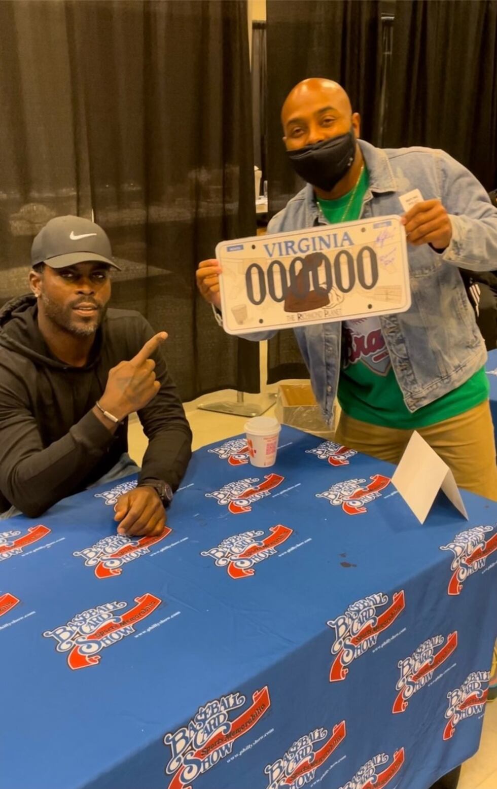 Michael Vick and Reginald Carter