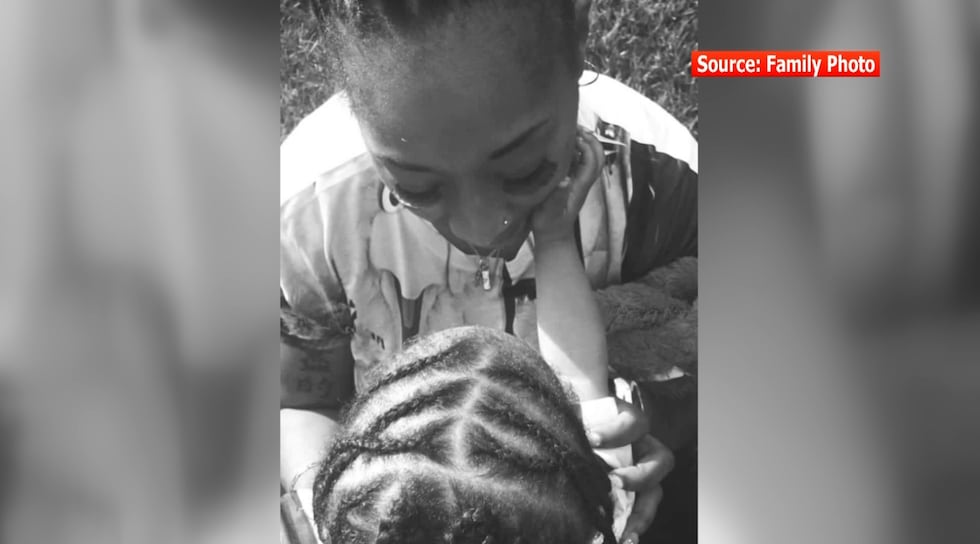 LaTaisha Johnson and her son, King Overton.