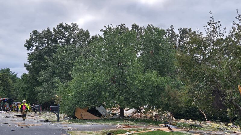 First Responders Assessing Damage