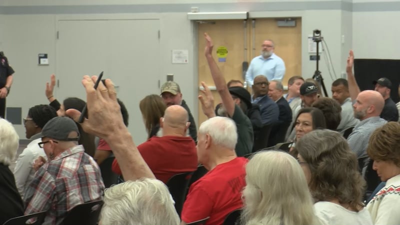 Chesterfield residents question data center representatives at public meeting