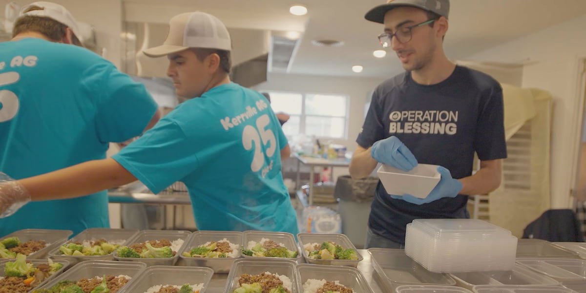 ‘It’s so valuable:’ Virginia’s Operation Blessing gives hot meals to those affected by Texas flooding