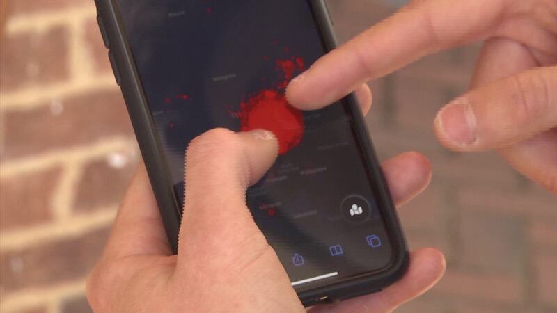 Two University of Virginia students have developed a website to track the spread of the...
