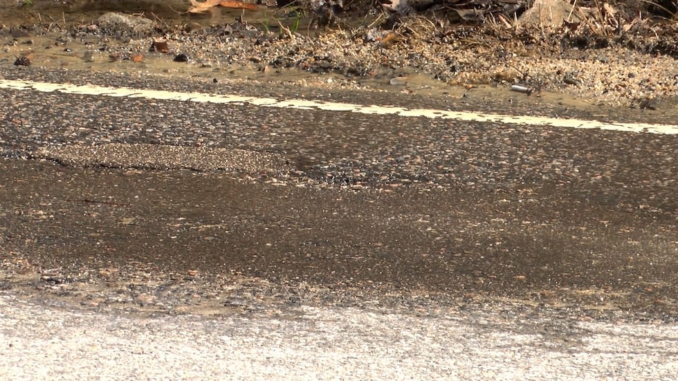 Residents say this wet patch of Beulah Road in Chesterfield is dangerous when temperatures dip...