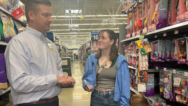 A Henrico Walmart manager surprised one shopper with a $500 gift card!