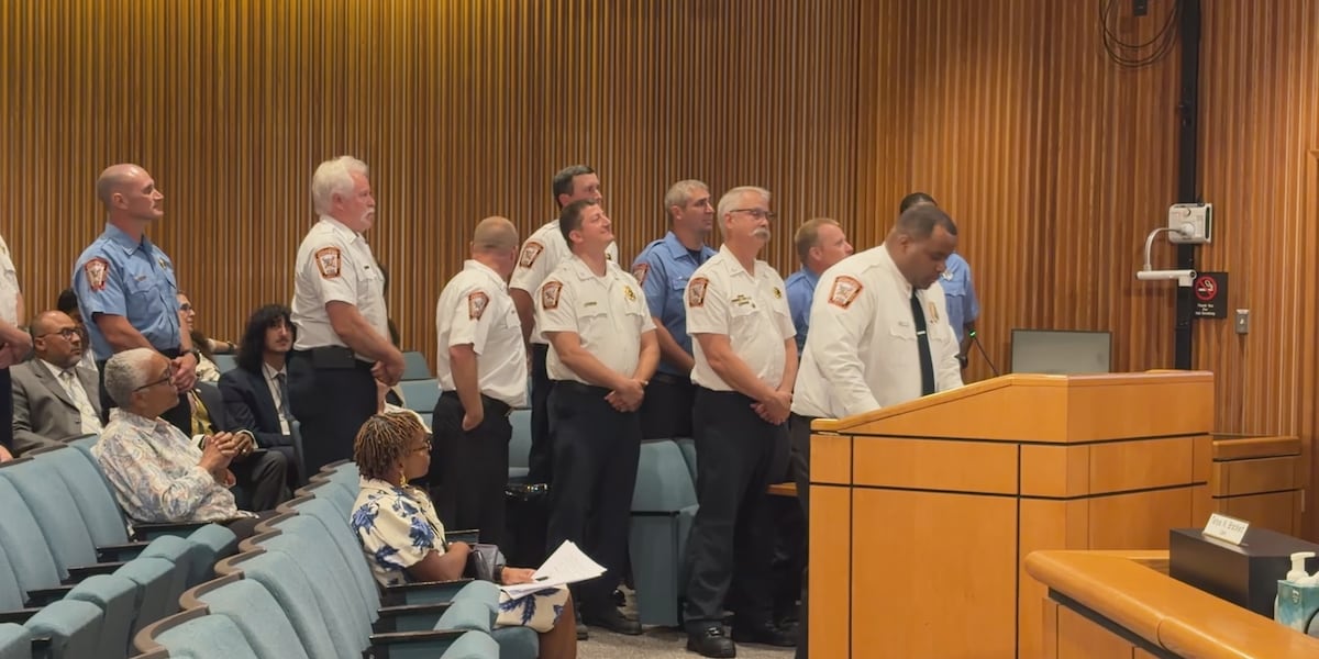 Henrico first responders honored for Darby House senior apartment fire response
