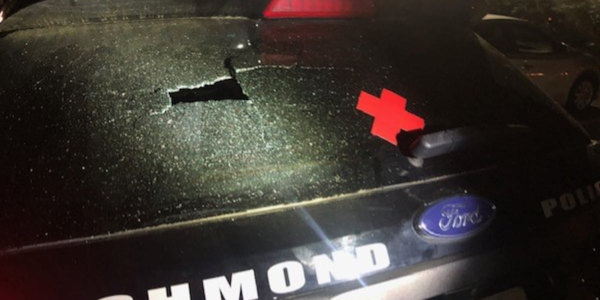 Damaged Rpd Richmond police searching for suspects who attacked officer, damaged ...