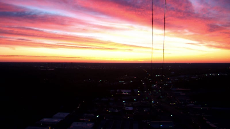 Sunrise over Central Virginia (file photo)