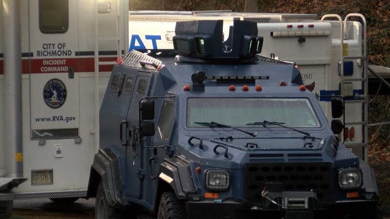 Multiple SWAT and police officers are searching for a shooting suspect at Belle Isle