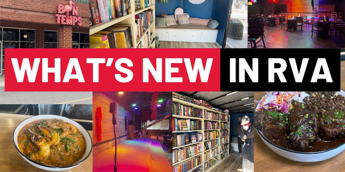 Cake vending machines, coffee with flowers and Caribbean cuisine: Here’s what’s new in RVA this April