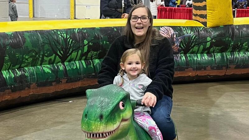 Kayeley Williams and her daughter, Maddie Curlis.