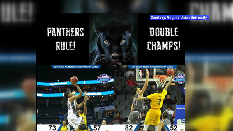 VUU men's and women's basketball teams win their conference tournaments. (Source: VUU)