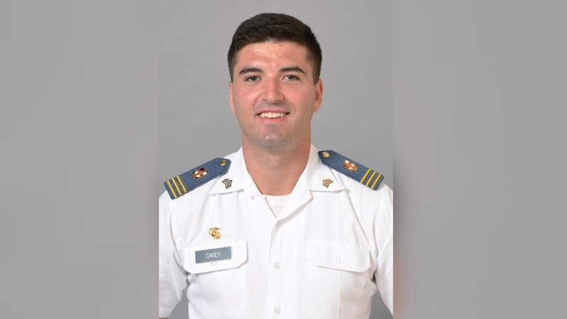 Captain Jack Casey died on Feb. 7 in a helicopter crash in California.