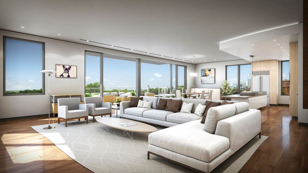 Interior view, courtesy One South Realty