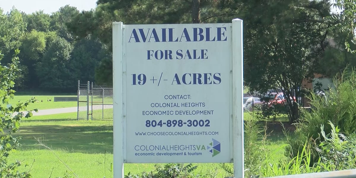 Colonial Heights moves to sell property for sports complex Published : Aug. 7, 2026 at 4:24 AM GMT+2 | Updated : 13 minutes ago