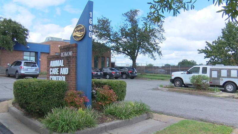 Outside of Richmond Animal Care and Control