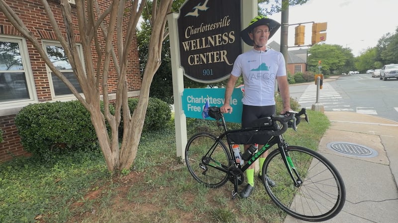 Thomas Rayner is traveling coast to coast while advocating for free health care.