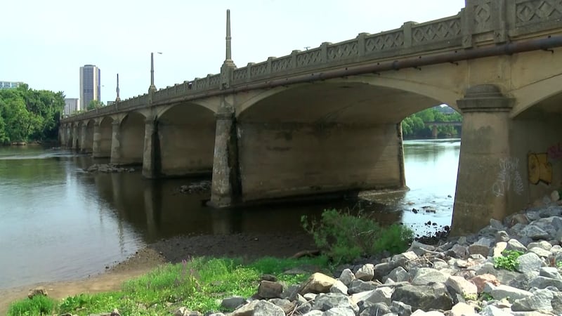 Repaving work on the Mayo Bridge started Monday and continues through Friday, Oct. 23.