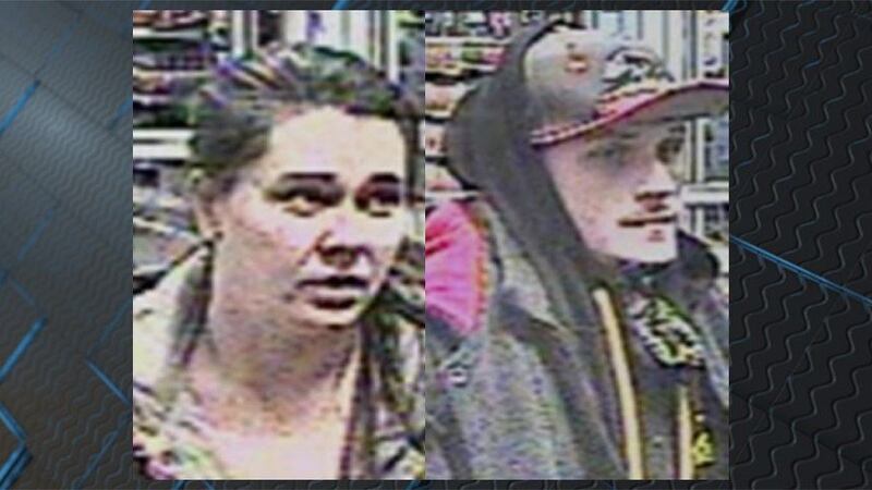 The suspects fled in a four-door faded red vehicle. (Source: Hanover Sheriff's Office)