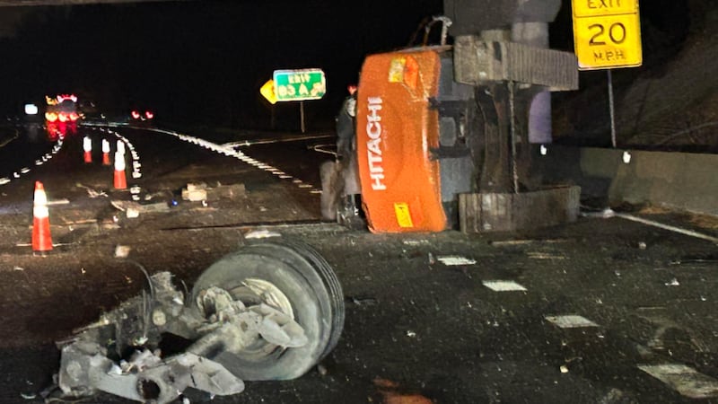 A worker for a Virginia Department of Transportation subcontractor was injured in a crash on...