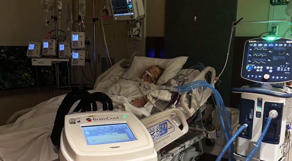 Melinda Pereira was rushed to the hospital after suffering from cardiac arrest.
