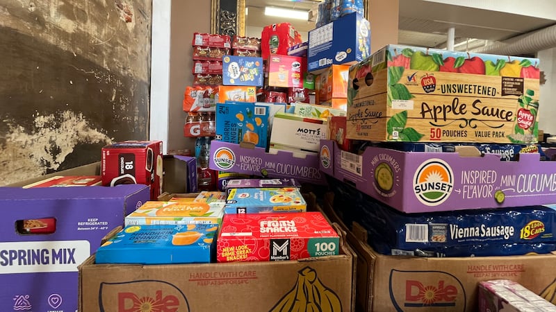 Donations that will be sent to Damascus, VA.