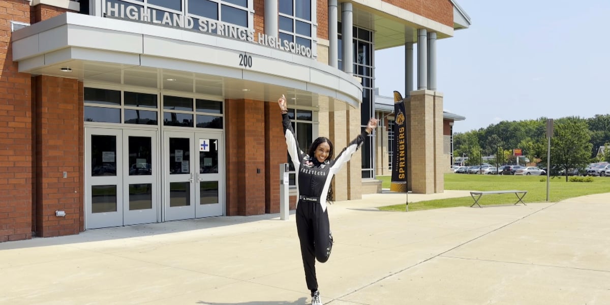 Dystany Spurlock's Homecoming: Returning to Highland Springs High School Ahead of the NASCAR Truck Series