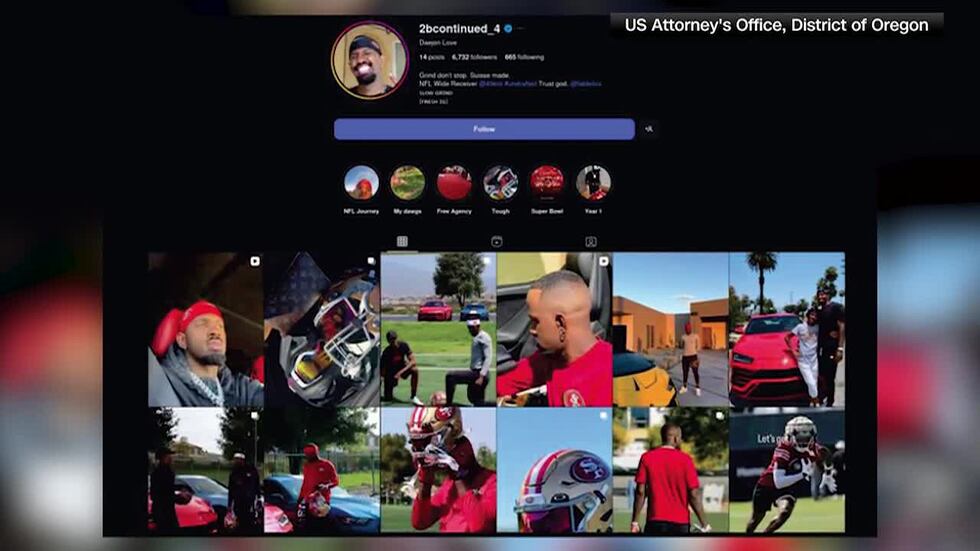 Prosecutors said a man posed as a 49ers player in a scheme to defraud more than two dozen...