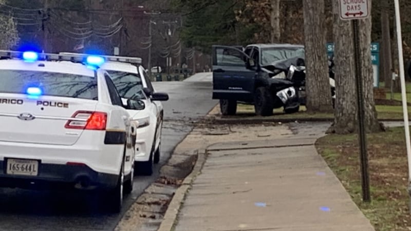 One man is dead after a crash near Seven Pines Elementary School in Henrico.