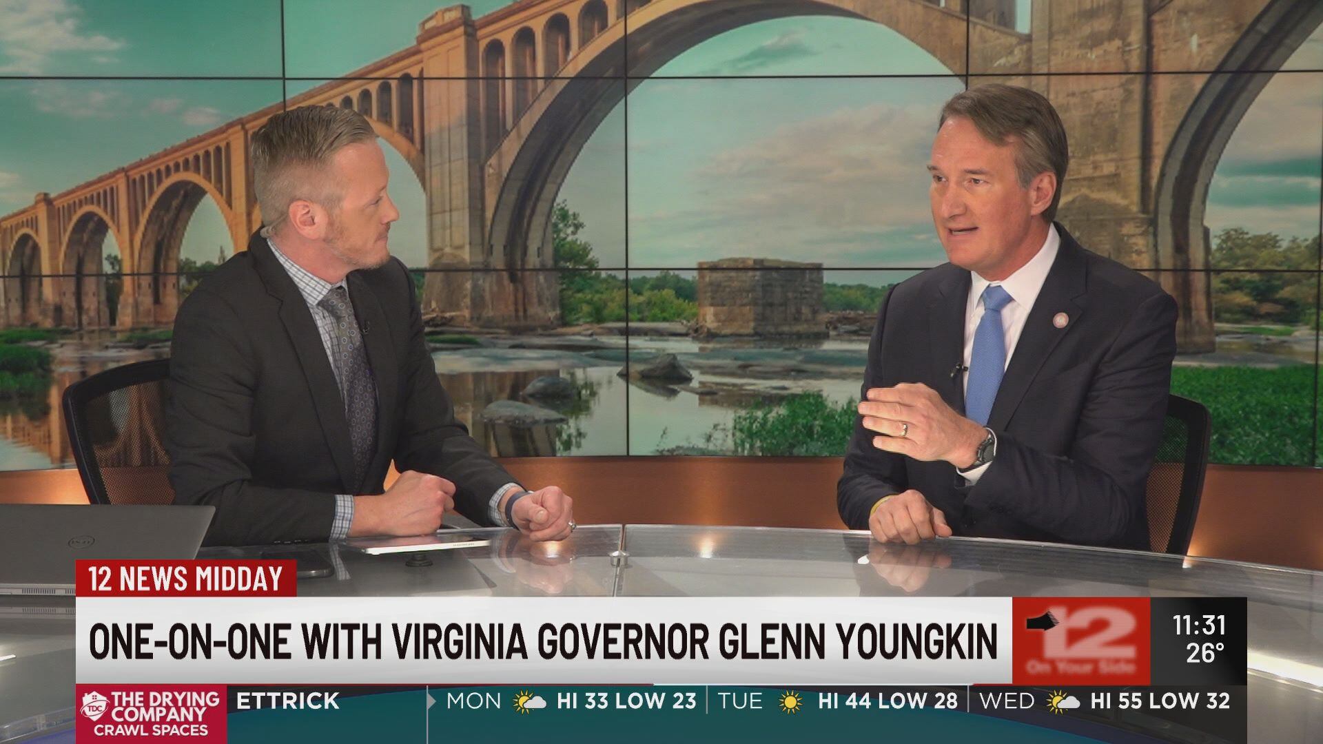 Virginia’s Governor talks budget, reflects on time in office