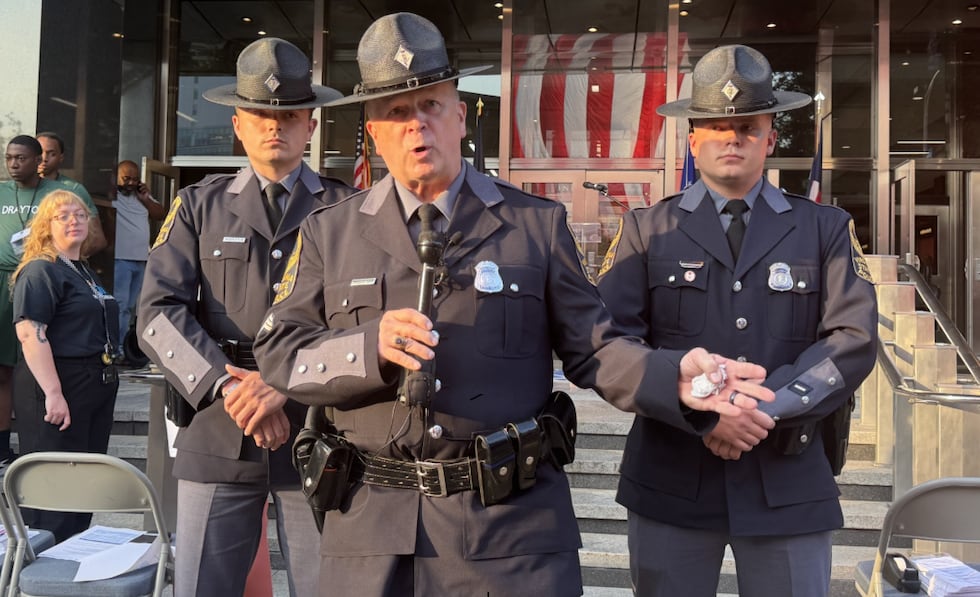 Sgt. Michael Middleton was one of the first responders on scene at the Pentagon on Sept. 11,...
