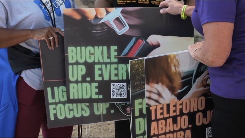 A new statewide effort is underway to remind teens to be safe on the roads. New parking lot...
