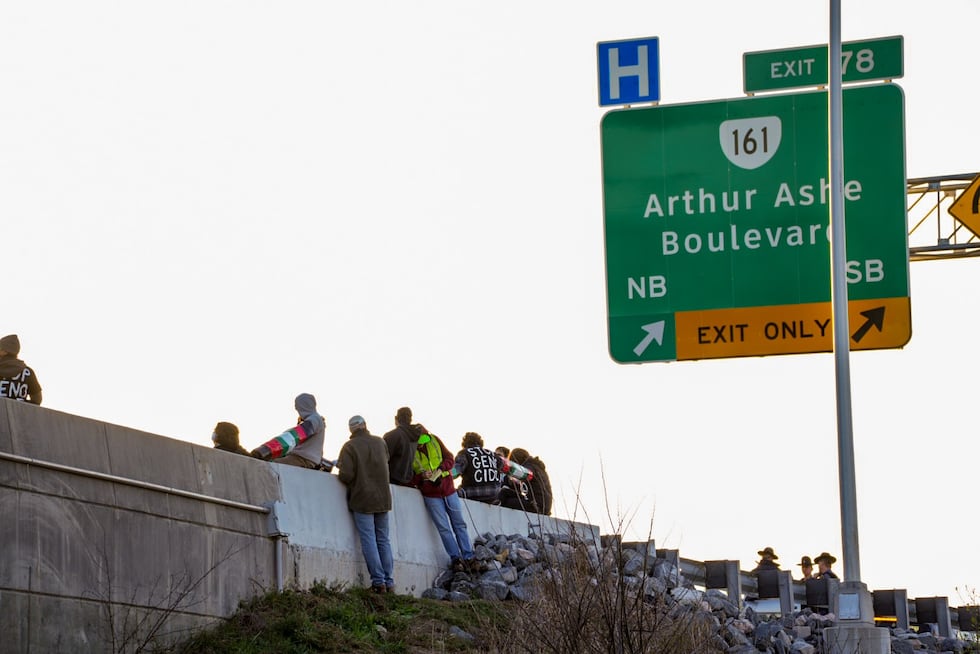 I 95 Riot 9 people charged after protest on I-95