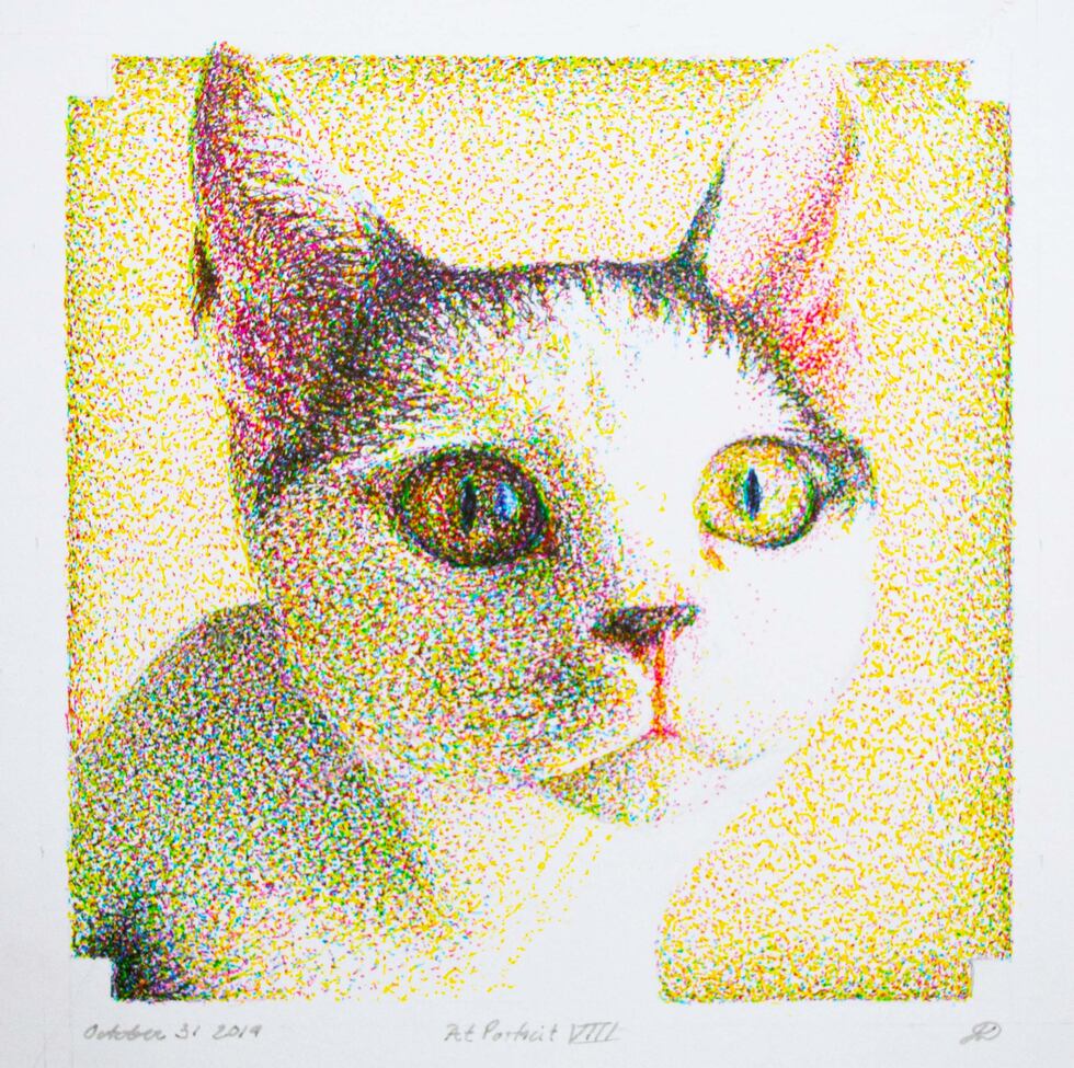 Stippling Artwork drawn by Jacob Daley
