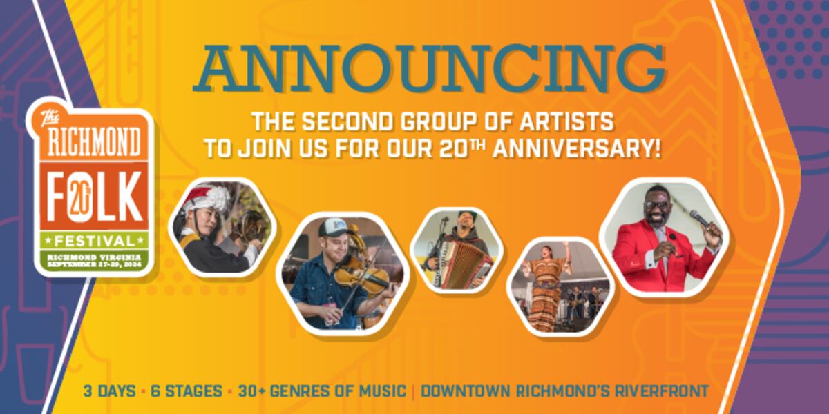 2024 Richmond Folk Festival announces second group of ...