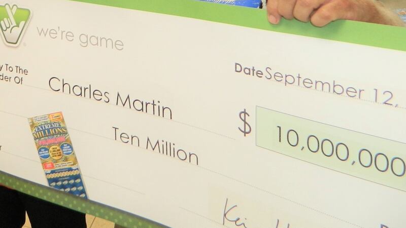 Charles Martin won the highest prize of any Virginia Lottery Scratcher game. (Source: Virginia...