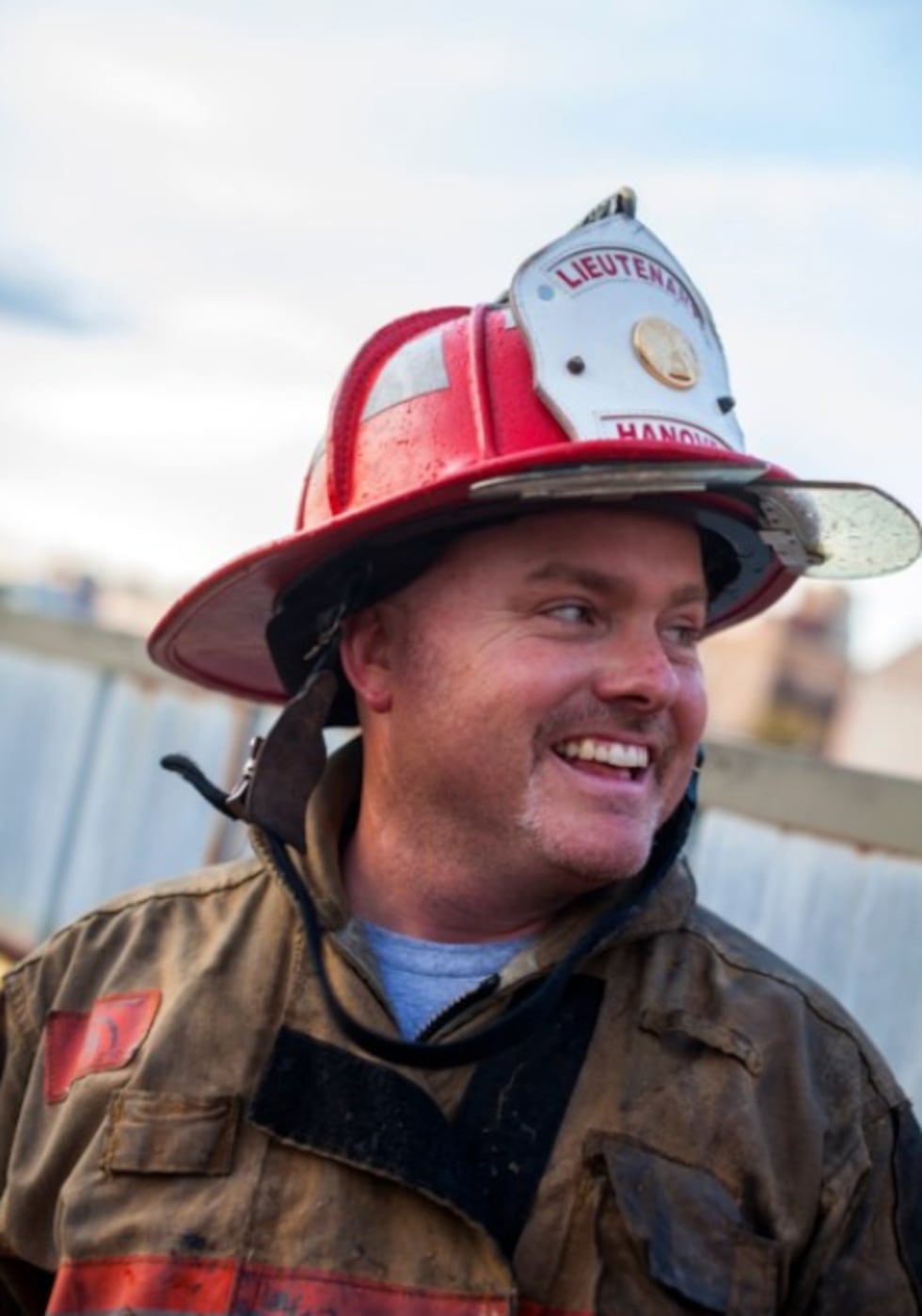 Hanover Co. Fire & EMS Lt. Brad Clark, 43, died Thursday during Tropical Storm Michael...