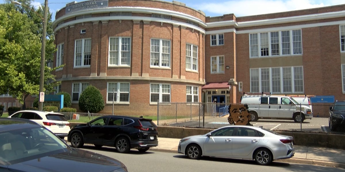 Parents attend outdoor open house for Richmond school as crews clear mold, rodents from the building