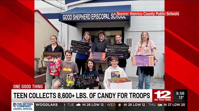 A Henrico teen has led the drive for 8 years.