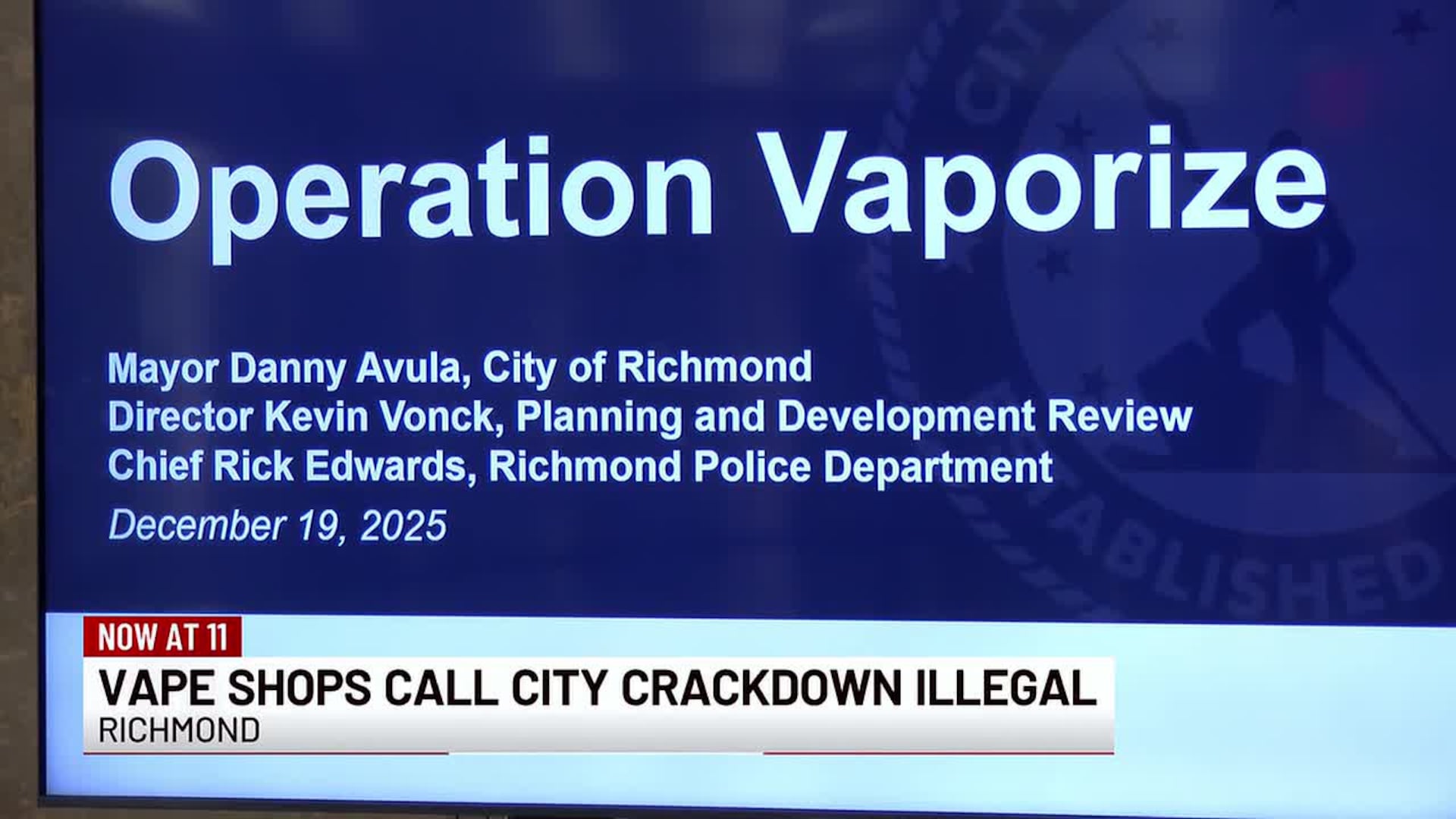 Vape shops call city crackdown illegal Vape shops call city crackdown illegal