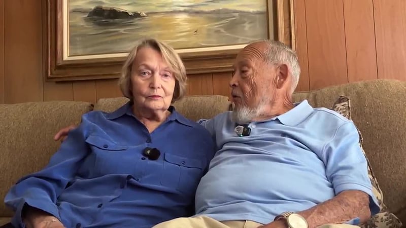 For two widowed neighbors, a simple walk down the street led to something neither of them...