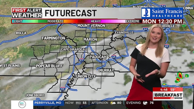 First Alert Weather at 4:45 a.m. 5/25