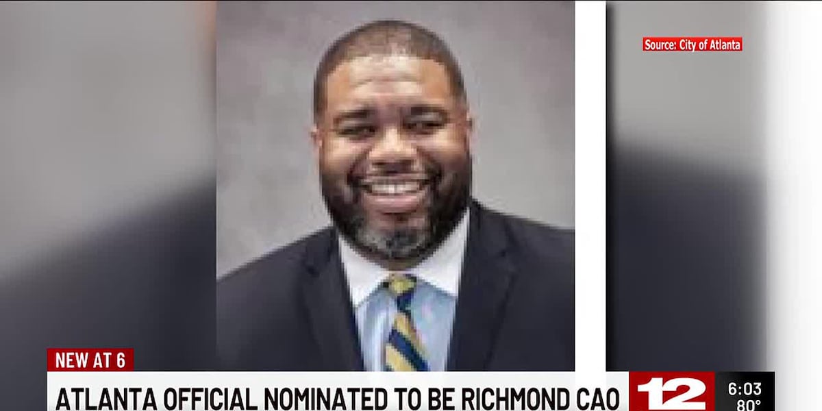 Atlanta official nominated to be Richmond CAO