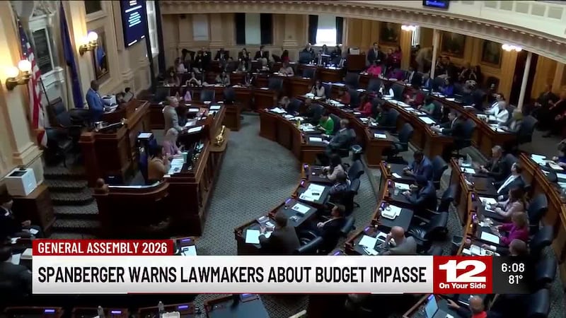 Gov. Abigail Spanberger is addressing the lack of a state budget with the clock ticking.