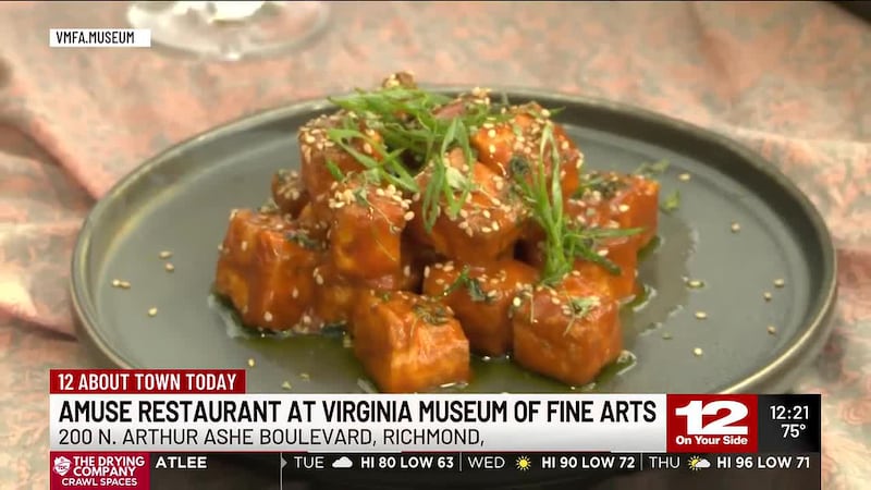 Amuse gives a first look at their new menu, which highlights the latest exhibit at the...