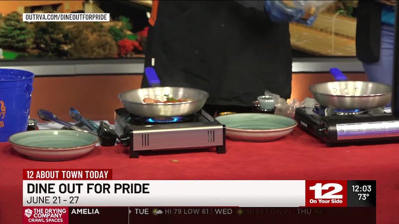OutRVA is gearing up for its annual Dine Out for Pride campaign (June 21–27)