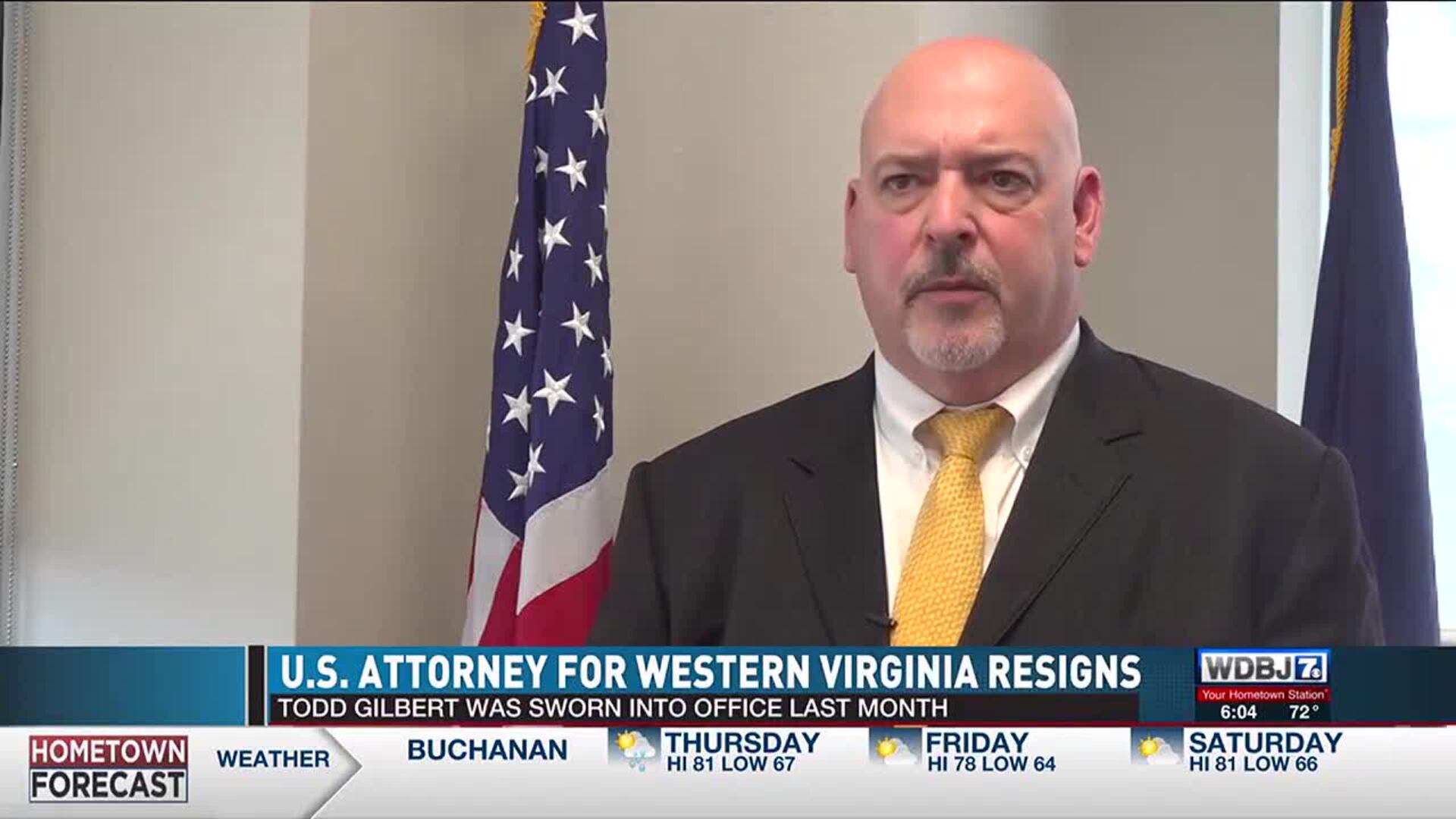 U.S. Attorney Resigns After One Month On The Job U.S. Attorney Resigns After One Month On The Job