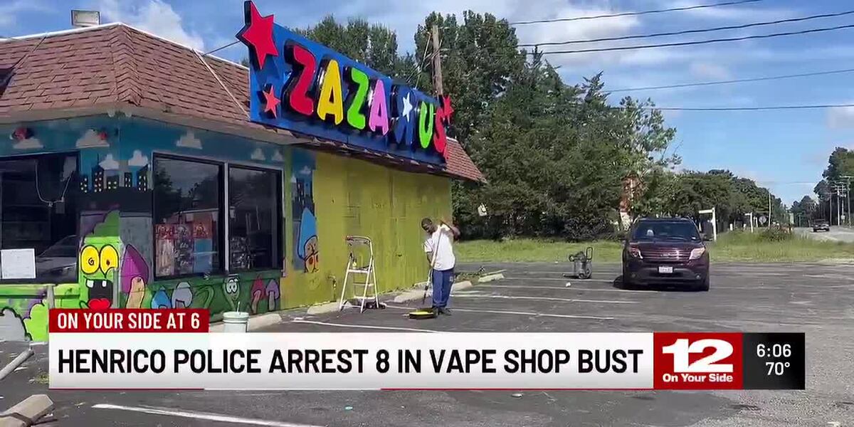 8 people charged in vape shop raids 8 people charged in vape shop raids